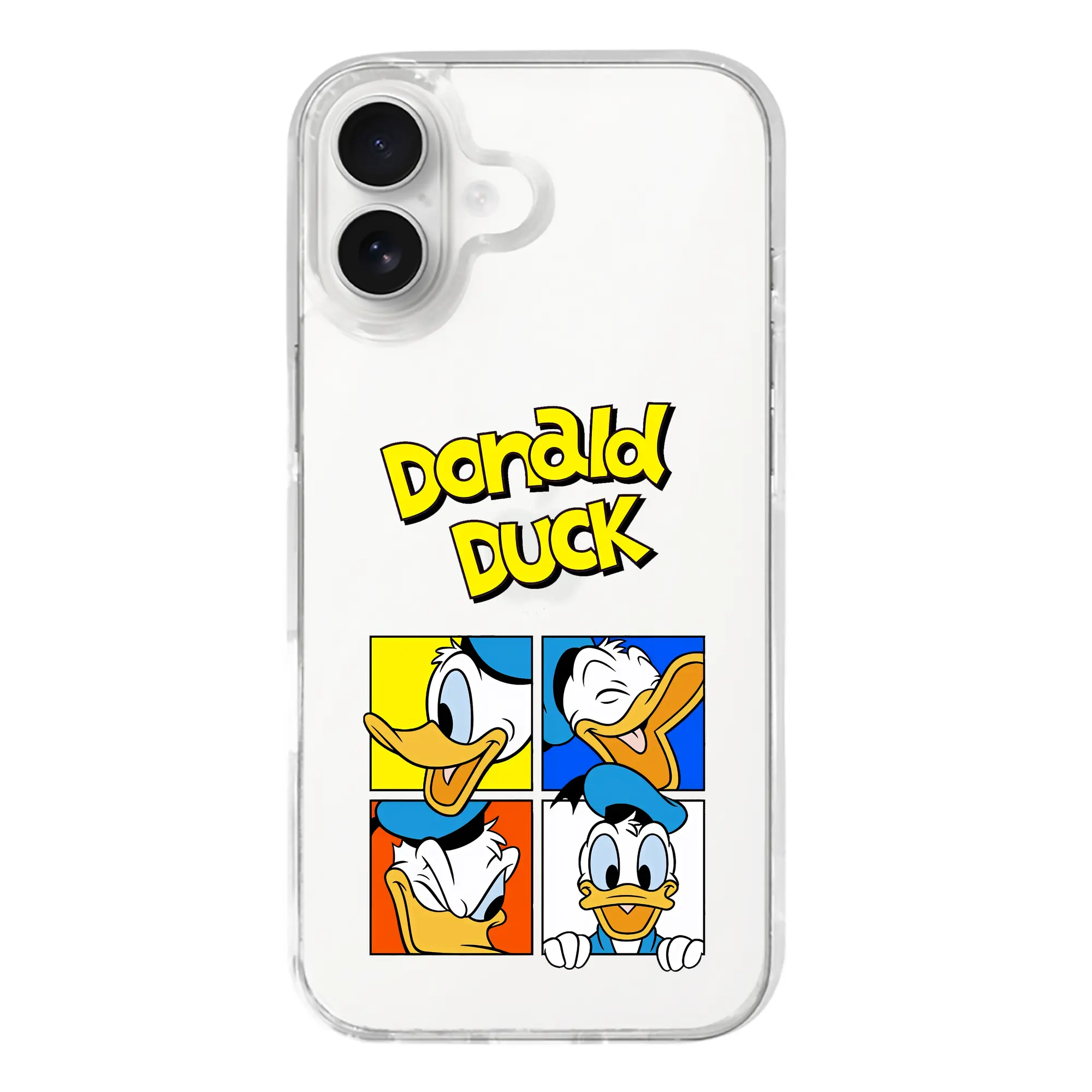 ミッキーマウス（Mickey Mouse） グッズ ドナルドダック（Donald Duck） - iPhone 17シリーズ 透明スマホケース – 薄型・耐衝撃・精密フィット保護カバー